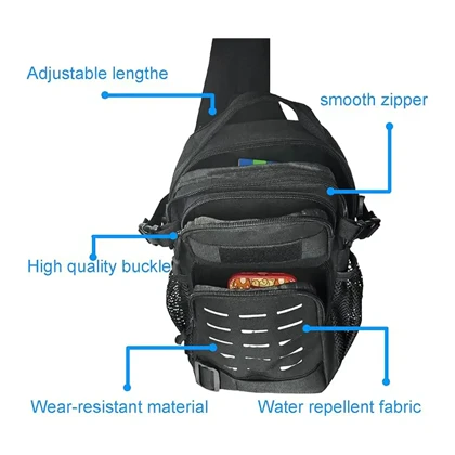 کیف کراس بادی تاکتیکال MOLLE8