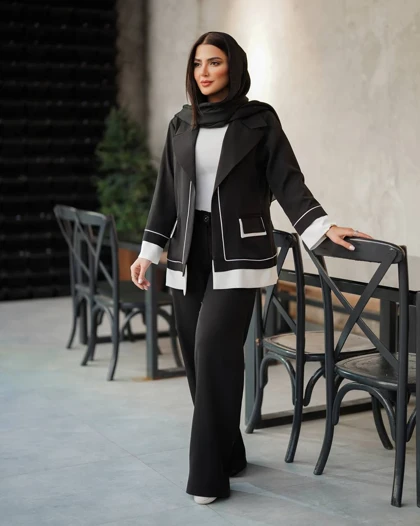 کت شلوار مغزیدوزی عیدانه
