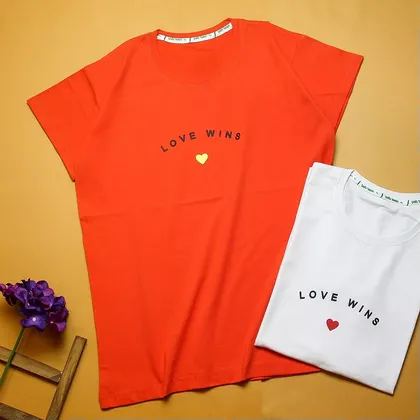 تیشرت love wins