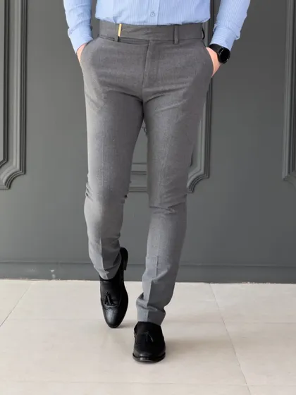 شلوار 3505 ZARA ذغالی