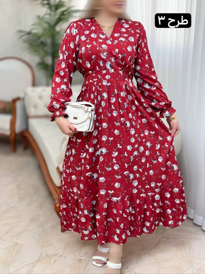 پیراهن فلور تیارا 2708