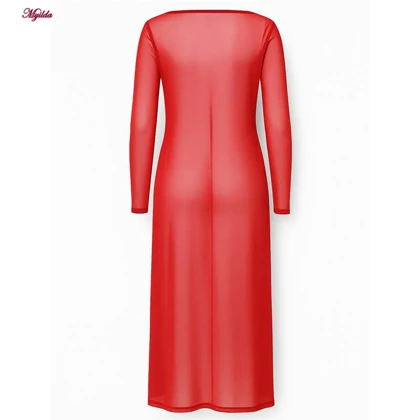 لباس خواب زنانه ماییلدا مدل توری کد 5524-52