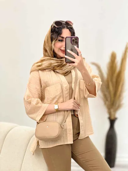 شومیز دو جیب دیما