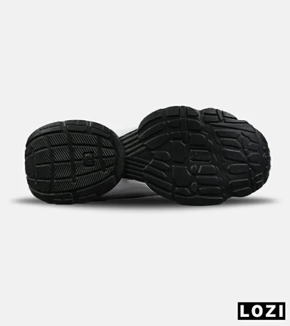 کفش کتانی مردانه و زنانه سفید طوسی آبی NEW BALANCE 990 مدل 8547