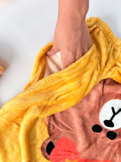 ست بلوز و شلوار حوله ای طرح خرس Choco