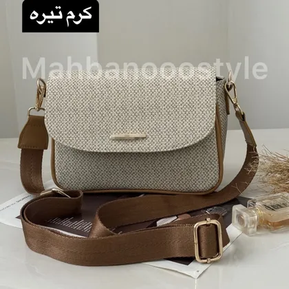 کیف دستی ودوشی مدل کارینا