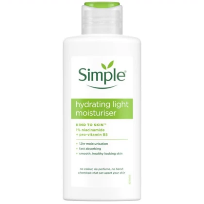 آبرسان و مرطوب کننده سیمپل Simple مدل Light حجم 125ml