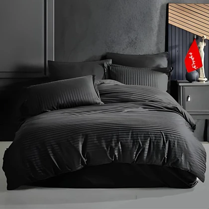 سرویس روتختی کاوری طرح بیسیک راه راه هتلی