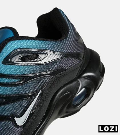 کفش کتانی مردانه و زنانه مشکی آبی NIKE AirMax Plus TN Ultra مدل 7805