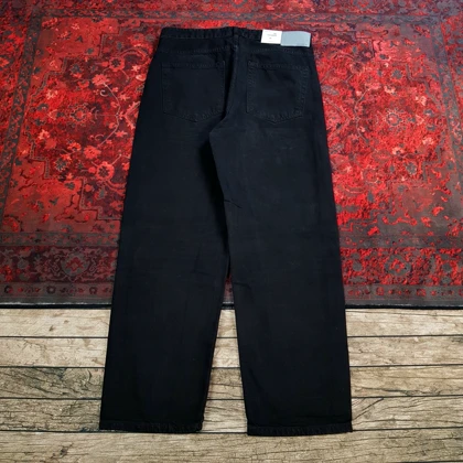 شلوار جین مردانه بگ استایل مشکی pull & bear کد 317 سایز 30