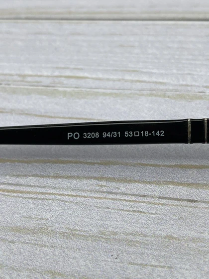 عینک آفتابی پرسول مدل PO3208 فریم استات و کائوچو، عدسی شیشه‌ای UV400 با وضوح دید عالی