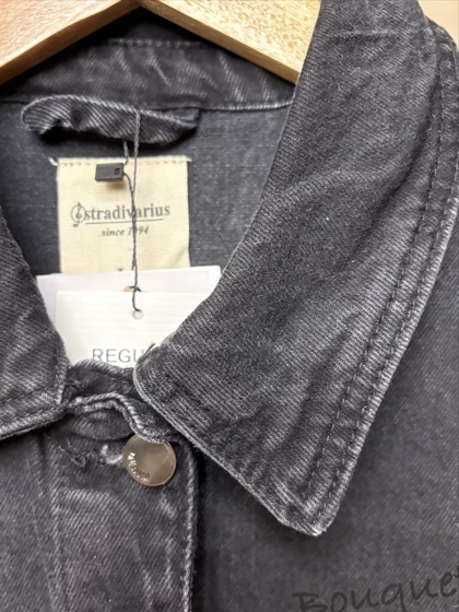 کت جین مشکی استرادیواریوس