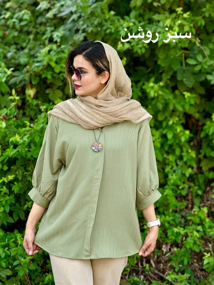 مانتو شومیزی رزا2755