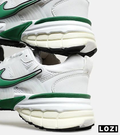 کفش کتانی مردانه و زنانه سفید سبز Nike cushlon