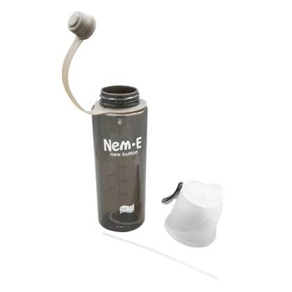 قمقمه ورزشی نم ای مدل phil شفاف 0.6 لیتر اسپری دار