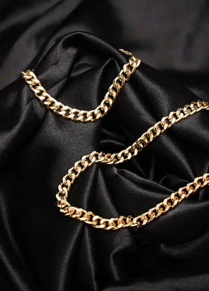 نیم ست Cartier مردانه طلایی مدل Zoris