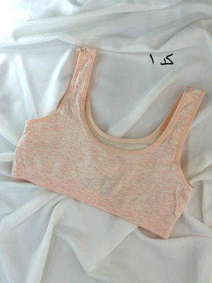 نیم‌تنه دوشی نخی کاپ‌دار باربی کد 20877091