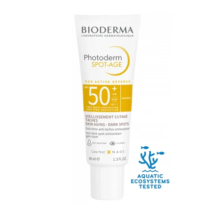 کرم ضد آفتاب بایودرما مدل Photoderm Spot-Age SPF50 حجم 40ml