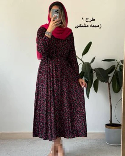 پیراهن ساحلی گل دخت