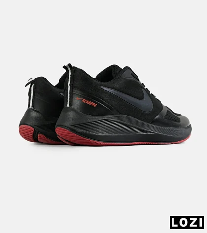 کفش کتانی مردانه و زنانه مشکی قرمز Nike guide 10 مدل 7633