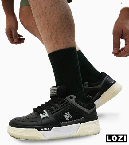 کتانی مردانه مشکی AMIRI MA2 Leather
