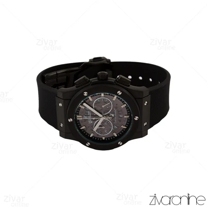 ساعت هابلوت مردانه کلاسیک فیوژن سه موتوره مشکی صفحه اسکلتون 105193