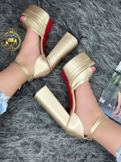 صندل مجلسی پاشنه‌بلند زنانه فشن
