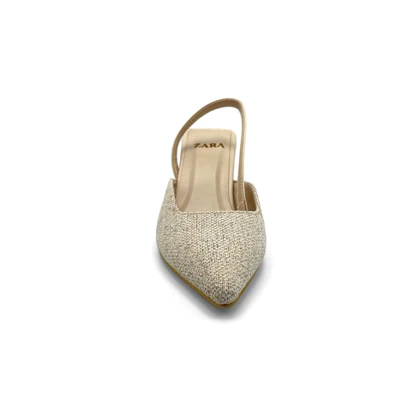 کفش صندل زنانه مدل sandal zara - 0062_Creamy