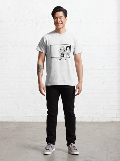 تیشرت وان پیس طرح luffy monkey