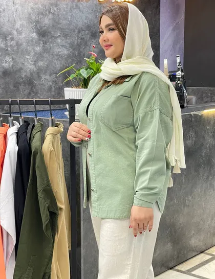 کت کتان لیانا کد : 100329B