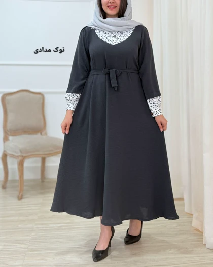پیراهن ارغوان کد محصول 1585