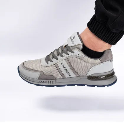 کتانی اسپرت مردانه مدل بالنسیاگا رنگ طوسی کد 65411