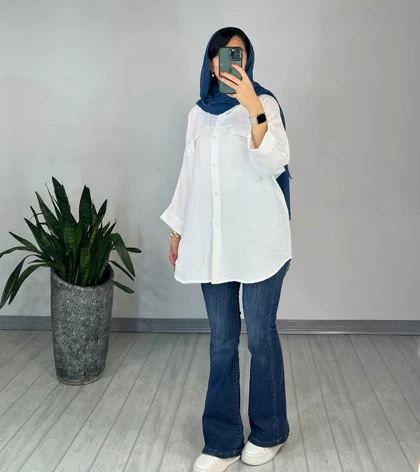 مانتو دکمه دار برکه 5