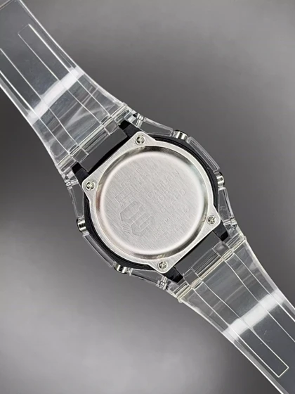 ساعت مچی کاسیو جی-شاک بند شیشه ای صفحه سبز Casio G-SHOCK