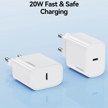 شارژر دیواری یوسامز USAMS مدل CC226 توان 20 وات