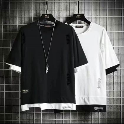 تیشرت زاپ‌دار