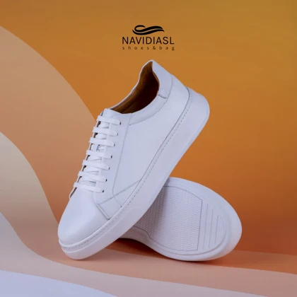 کفش مردانه اسپرت تمام چرم طبی ونس کد6002011