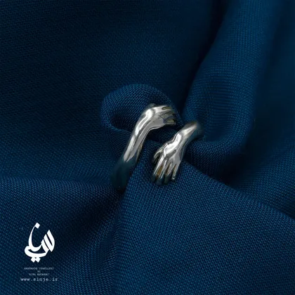 انگشتر آغوش نقره 2