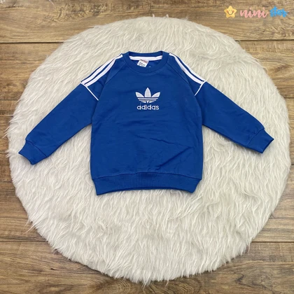 ست بلوز شلوار adidas مناسب 3 تا 5 سال جنس پنبه