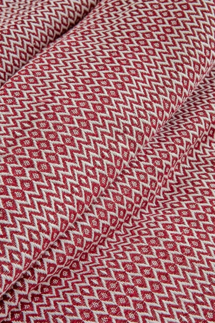 روتختی پیکه دو نفره Karaca Home مدل Levi پنبه و پلی‌استر - زرشکی