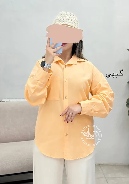 شومیز مانتویی مرجان