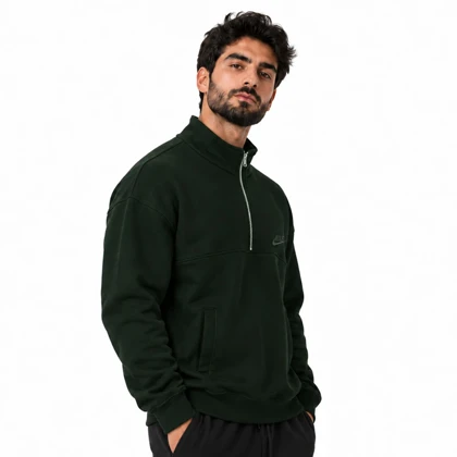 دورس نیم زیپ اسپرت نایک مدل CNA-Dri Fit-5G0714 یشمی