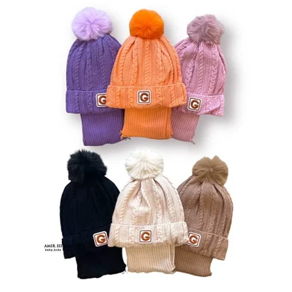 کلاه و شالگردن وارداتی طرح G