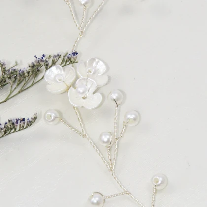 ریسه مو زنانه مدل شکوفه کد G_Lnd_3191