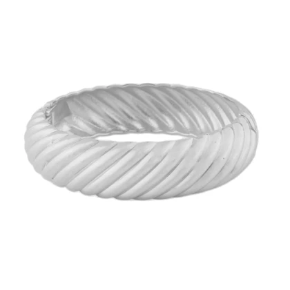 دستبند زنانه مدل شیار دار