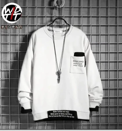 تیشرت آستین بلند نخ پنبه