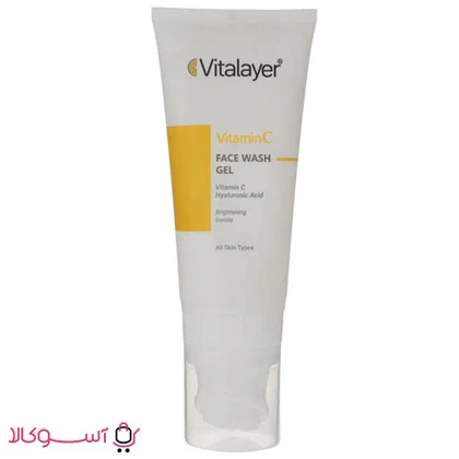 ژل شستشو صورت ویتالیر مدل ویتامین سی vitamin c حجم 200 میل