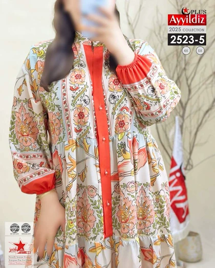 پیراهن مجلسی ترند زنانه سایز بزرگ کد 2523