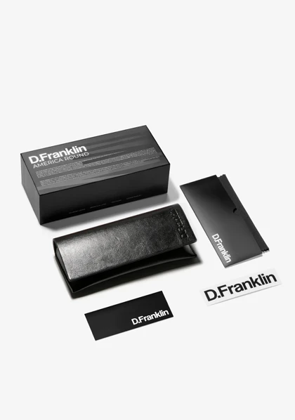 عینک آفتابی دی فرانکلین مدل D.franklin America Round Bronze / Brown