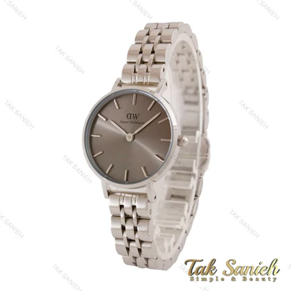 ساعت دنیل ولینگتون زنانه نقره ای صفحه طوسی DW-4711-L